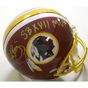  John Riggins signed Washington Redskins Replica Helmet 