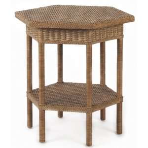    Loft Hexagonal Wicker Table In Custom Finishes