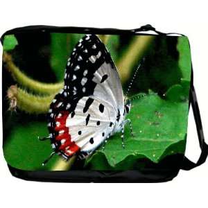  Rikki KnightTM American Flag Butterfly Design Messenger Bag   Book 
