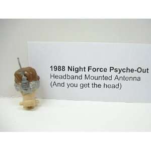 GI Joe 1988 Night Force Psyche Out Headband Mounted Antenna (With head 