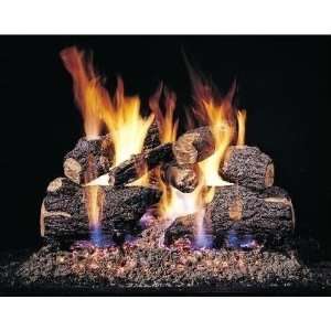   Gas Logs CHD18 24in. Charred Oak Set for Standard Fireplaces. Home