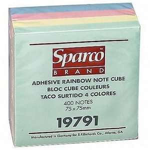    Sparco Products Sparco Adhesive Cube Note Pads