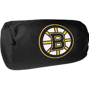  Bruins Black Pillow Beaded Spandex Bolster Pillow