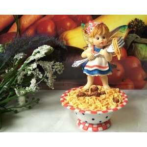    CLOSEOUT Kitchen Fairy Standing In Spaghetti Bowl
