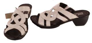 Josef Seibel Cecily Blac or Espresso or Bianco Slide Sandals Womens 