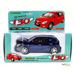 Hyundai i30 KIA Ceed Diecast 1/32 Blue Toy Car Mini  