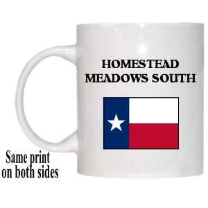   State Flag   HOMESTEAD MEADOWS SOUTH, Texas (TX) Mug 