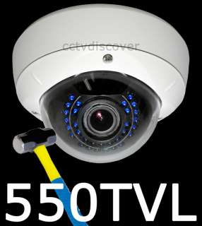 CCTV Security 550TVL Sony 1/3 Super Had II CCD Camera  