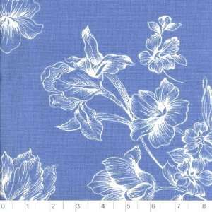 54 Wide Rosamund Peri Blue Fabric By The Yard Arts 