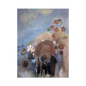  Evocation of Roussel Giclee Poster Print by Odilon Redon 