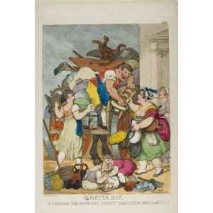  FRAMED oil paintings   Thomas Rowlandson   24 x 36 inches 