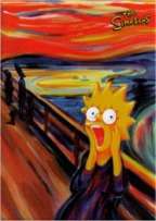 Simpsons Lisa Distorted Reality Magnet SM123  