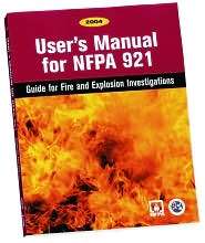 Users Manual for NFPA 921, (0763744026), National Fire Protection 