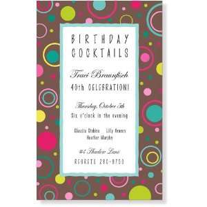   Party Invitations   Root Beer Float Invitation