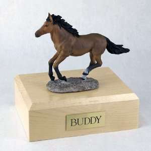  Horse Urn Sorrel Running Figurine Maple   Wood Choice 