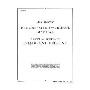   Aircraft Engine Progressive Overhaul Manual Pratt & Whitney Books