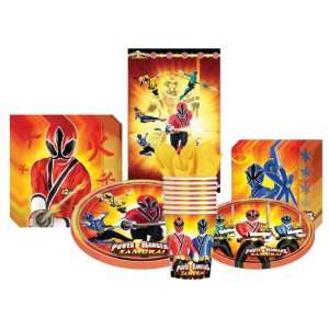  Power Rangers Samurai Deluxe Party Supplies Pack Including 