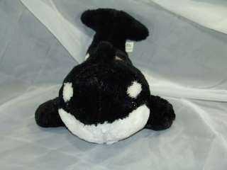 15 Plush Shamu Killer Whale Orca SeaWorld Vacation Toy  