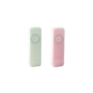 CTA Pink & White Skin Case for iPod Shuffle   IP HSPI  