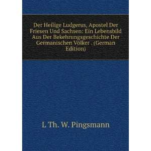   ¶lker . (German Edition) (9785877466265) L Th. W. Pingsmann Books