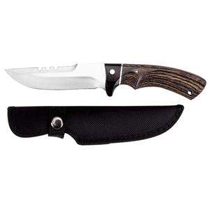 Maxam® Fixed Blade Hunting Knife SS Blade Nylon Sheath  