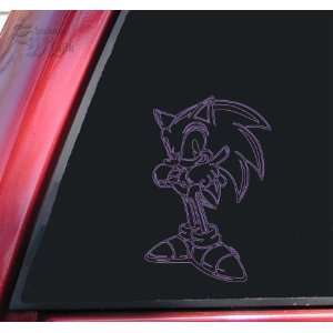  Sonic The Hedgehog Lavender Vinyl Decal Sticker 