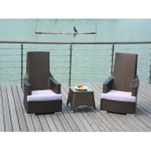   Living Elegance 3 Piece Chat Package Patio, Lawn & Garden