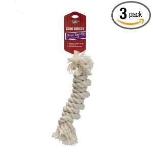 Good Buddy Dye Free Rope Toy Large, 1 Count (Pack of 3)  