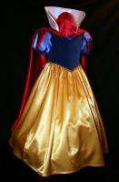 EXQUISITE SNOW WHITE Gown/Cape/Bow COSTUME Cust  