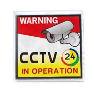  Security CCTV Warning Sign Solar Powered Signboard   Security Sign 