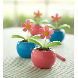  Solar Powered Cheerful Dancing Flower, 5 inch Toys 