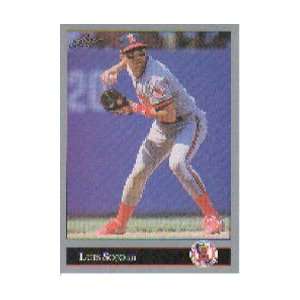  1992 Leaf #5 Luis Sojo