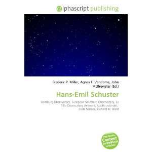  Hans Emil Schuster (9786132918635) Books