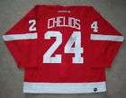 CHELIOS DETROIT RED WINGS HOCKEY JERSEY Size 60  