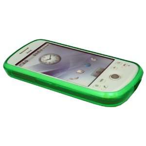  Clear Green Soft Rubberized Plastic Jelly Skin Case Cover 
