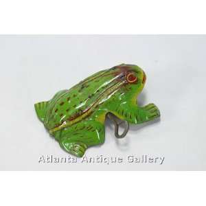  Very Old Wind Up Jumping Frog Toys & Games