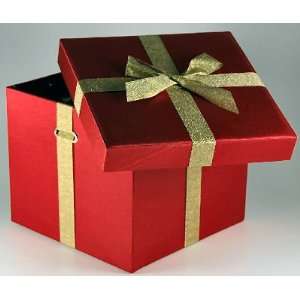  Gift Boxes Box Christmas Holiday Party Red Satin Box 