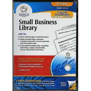   BUSINESS LIBRARY  BUSINESS FORMS ON CD  (SOCRATES) 