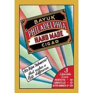  Vintage Art Bayuk Philadelphia Handmade Cigars   03479 3 