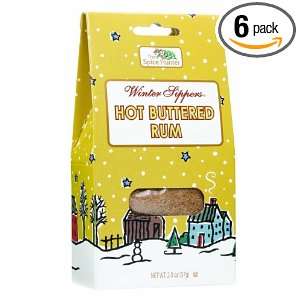 The Spice Hunter Hot Buttered Rum Gable Top, 2 Ounce Packages (Pack of 