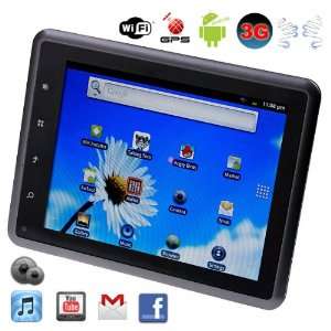   3G GPS 6 Point Capacitive Dual Camera Tablet PC MID Computers