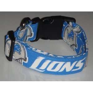    NFL Detroit Lions Football Dog Collar Large 1 