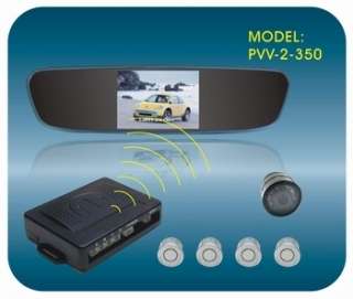 Wireless Car Rear View Video DVR Camera +Parking Sensor  