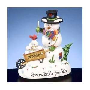 Holiday Musical Figurine   Snowballs For Sale by San Francisco Music 