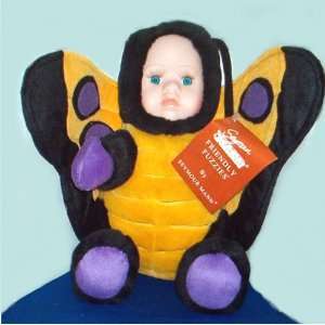 Plush Butterfly Doll with Porcelain Face Toys & Games