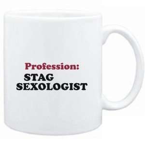 Mug White  Profession Stag Sexologist  Animals Sports 