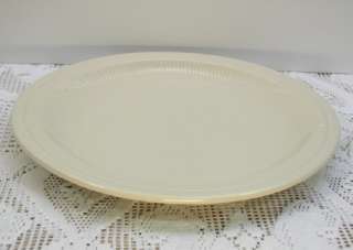 Shenango China Restaurant Ware White Rib Eye Pattern Oval Plate 10x11 