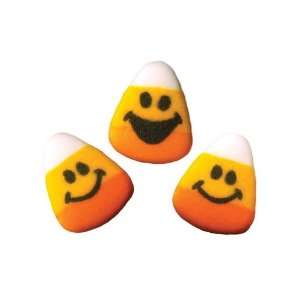 Smiley Candy Corn Sugar Shapes 1 1/4   48 Shapes   Eligible for 