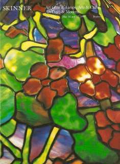 Skinner Art Glass Lamp Arts & Crafts Deco & Modern 1997  