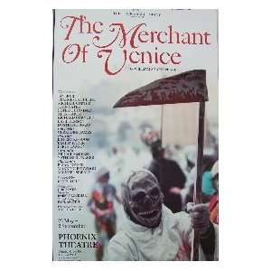 MERCHANT OF VENICE (ORIGINAL LONDON THEATRE WINDOW CARD)  